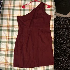 a new day one shoulder dress